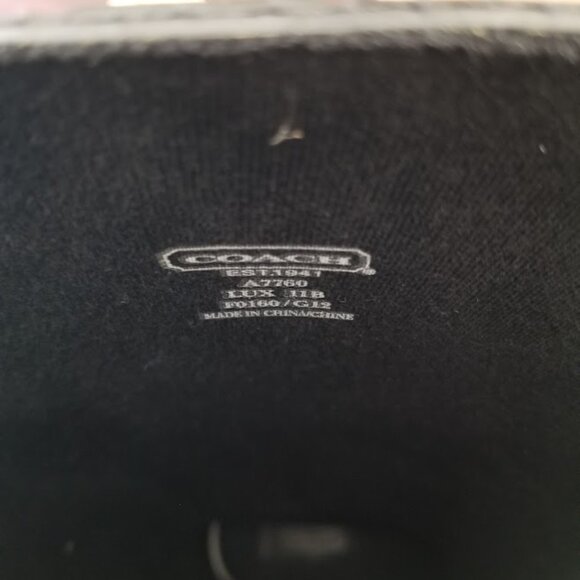 COACH Tall Rubber Rain Boots - Women's Size 11B - Picture 4 of 11